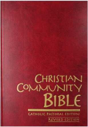 Christian Community Bible (CCB) Popular New Edition Hardbound RED